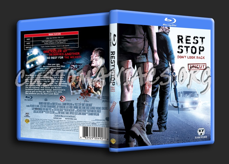 Rest Stop Don't Look Back blu-ray cover