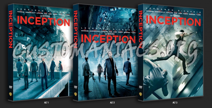 Inception dvd cover