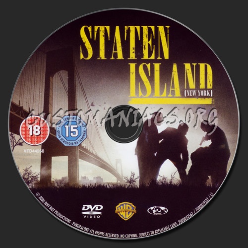 Staten Island dvd label