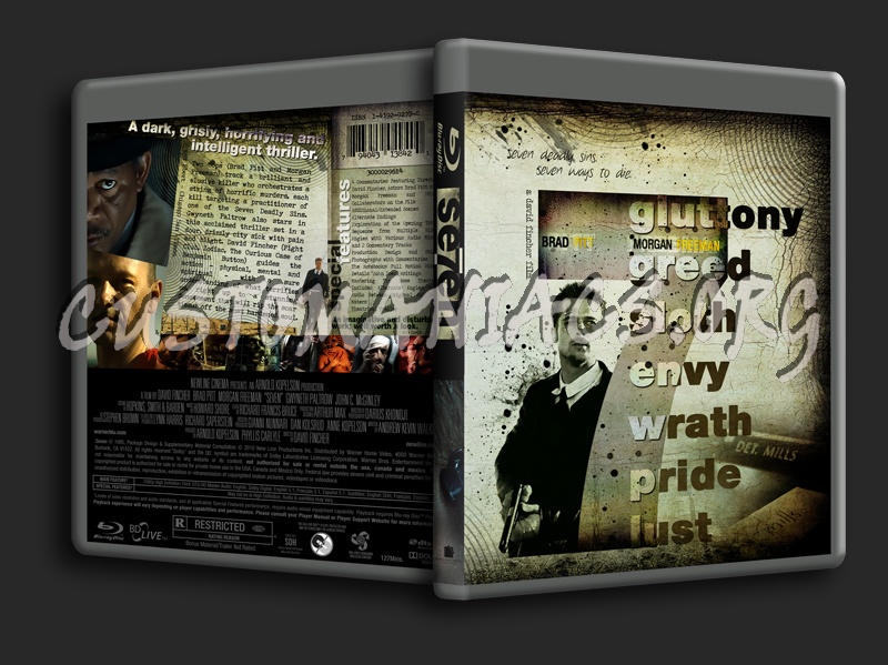 Se7en / Seven blu-ray cover