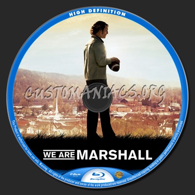 We Are Marshall blu-ray label