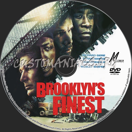 Brooklyn's Finest dvd label