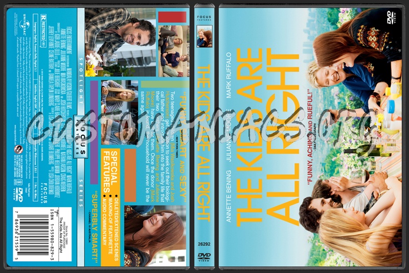 The Kids Are All Right dvd cover