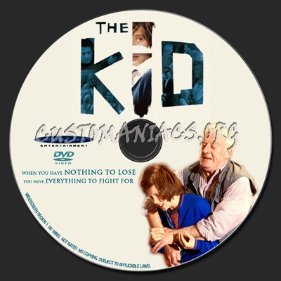 The Kid dvd label