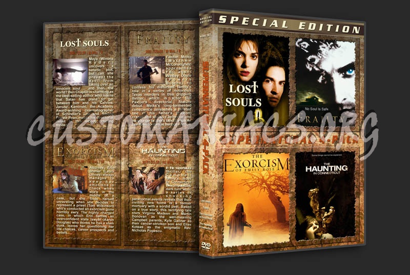 Supernatural Collection dvd cover