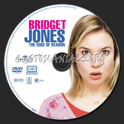 Bridget Jones The Edge of Reason dvd label