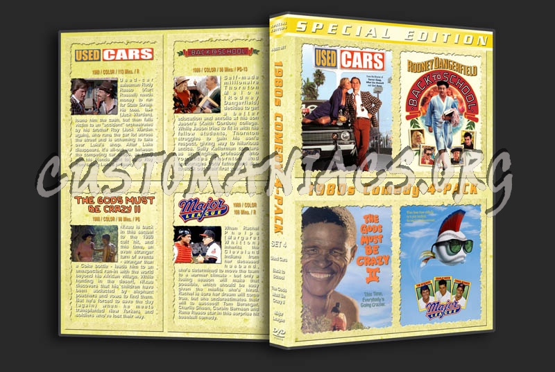 1980s Comedy Collection - Set 4 dvd cover