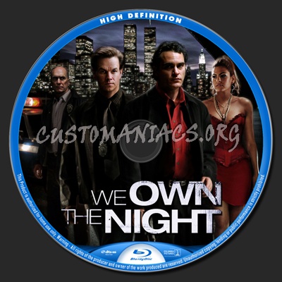 We Own the Night blu-ray label