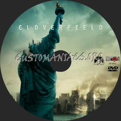 Cloverfield dvd label