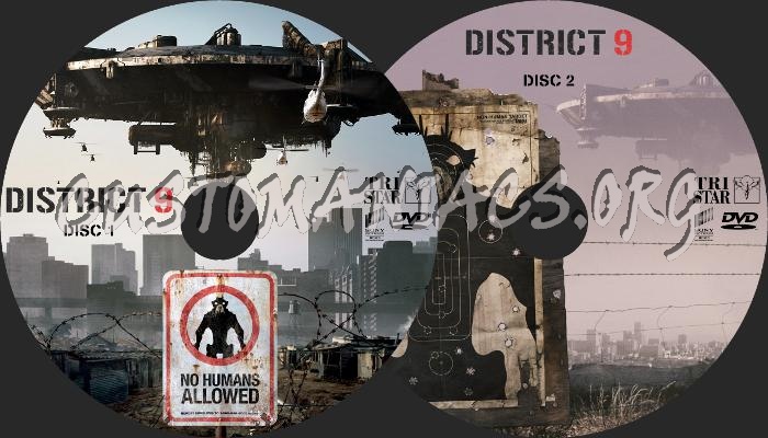 District 9 dvd label