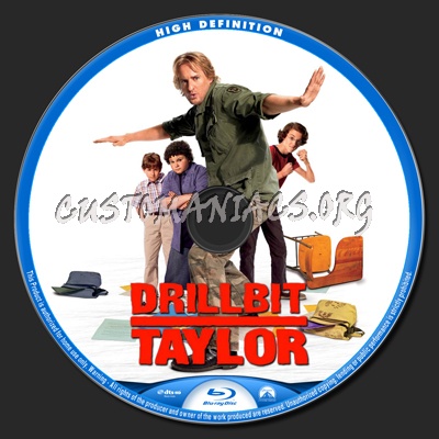 Drillbit Taylor blu-ray label