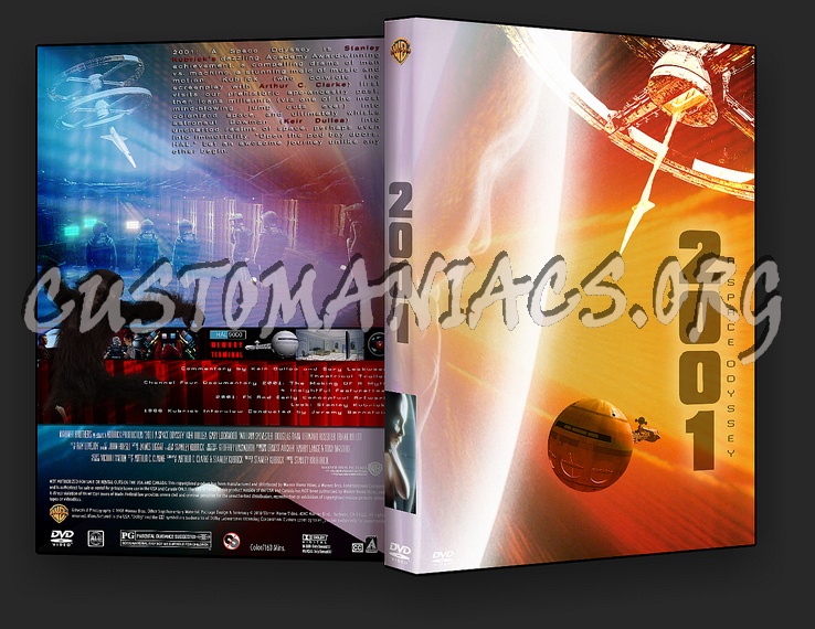 2001 A Space Odyssey dvd cover