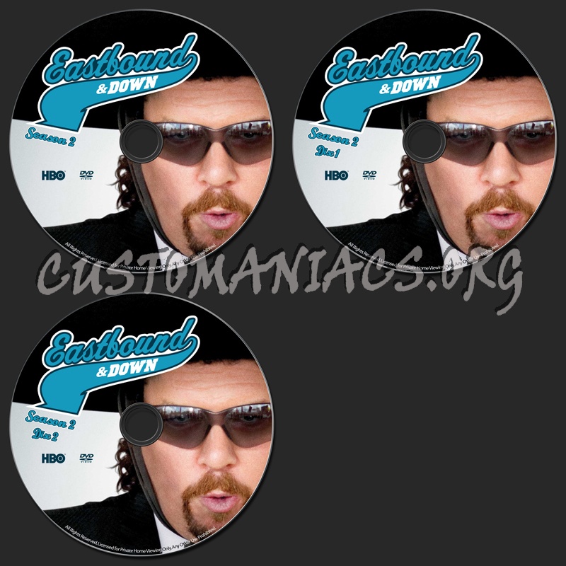 Eastbound & Down dvd label