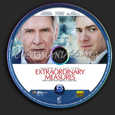 Extraordinary Measures blu-ray label