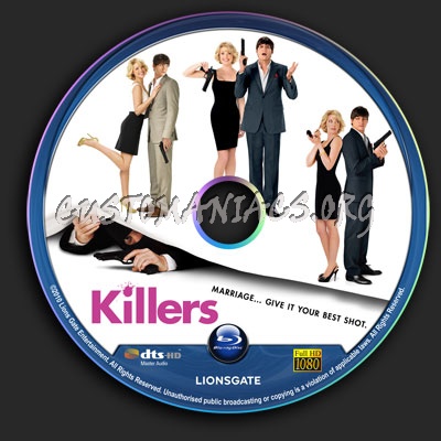 Killers blu-ray label