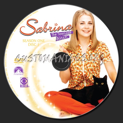 Sabrina the Teenage Witch Season 1 dvd label