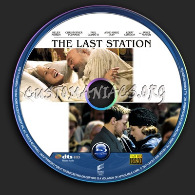 The Last Station blu-ray label