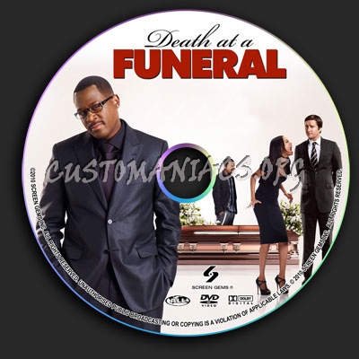 Death At A Funeral dvd label