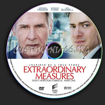 Extraordinary Measures dvd label