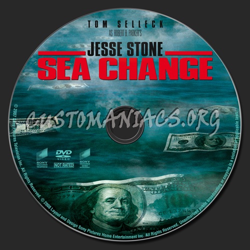 Jesse Stone - Sea Change dvd label