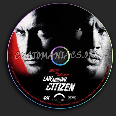 Law Abiding Citizen dvd label