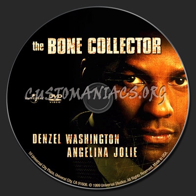 The Bone Collector dvd label