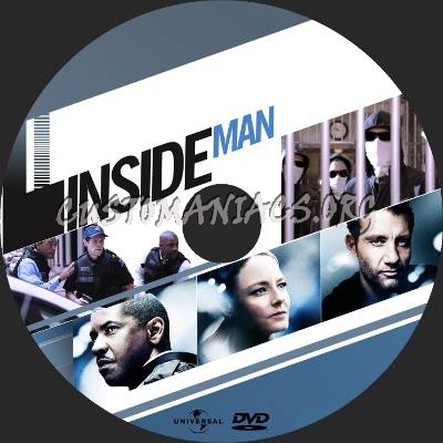 Inside Man dvd label