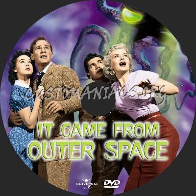 It Came From Outer Space dvd label