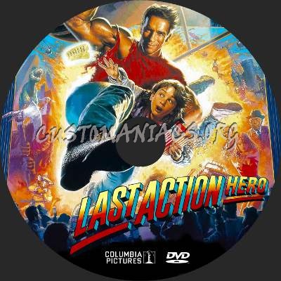 Last Action Hero dvd label