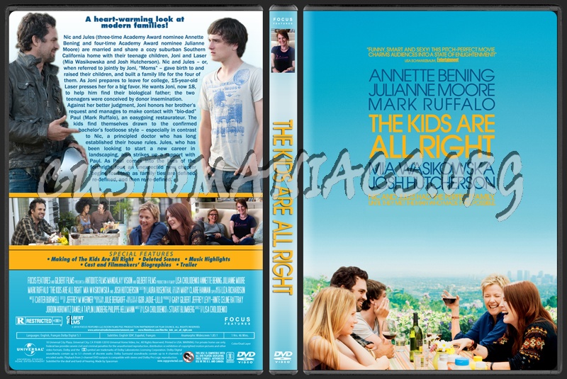 The Kids Are All Right dvd cover