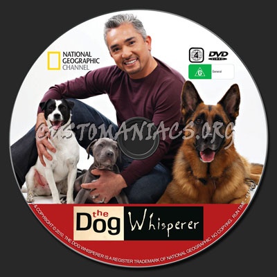 The Dog Whisperer dvd label