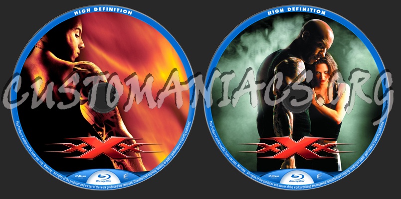 xXx blu-ray label