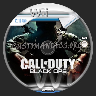 Call of Duty Black Ops dvd label