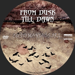 From Dusk Till Dawn I,II,II dvd label