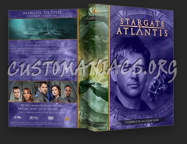 Stargate Atlantis Collection dvd cover