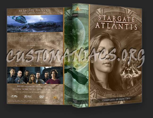 Stargate Atlantis Collection dvd cover