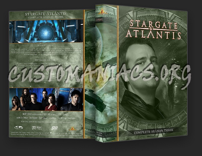 Stargate Atlantis Collection dvd cover