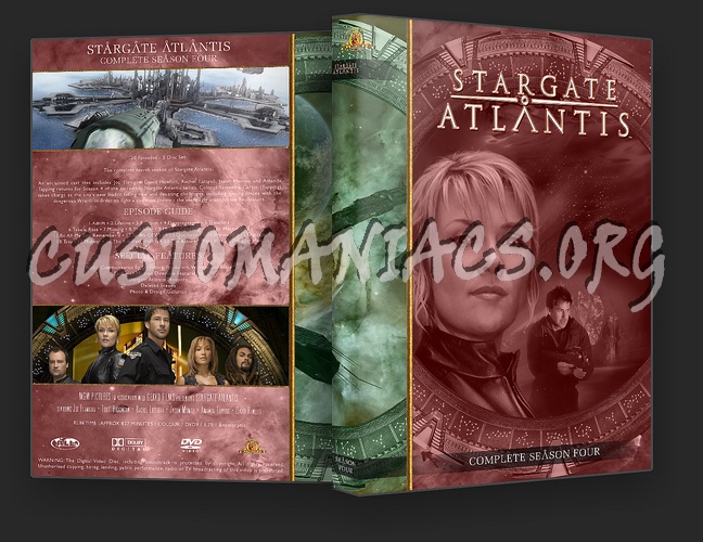 Stargate Atlantis Collection dvd cover