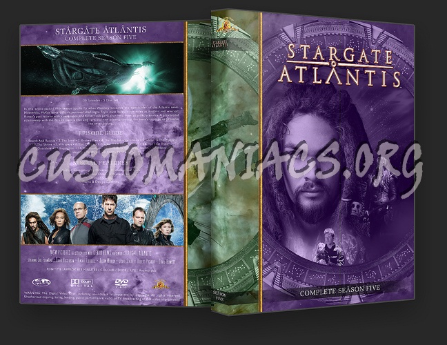 Stargate Atlantis Collection dvd cover