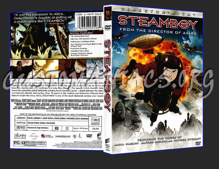 Steamboy dvd cover