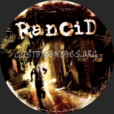 Rancid dvd label