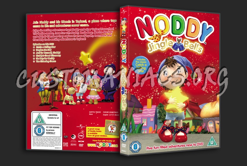 Noddy: Jingle Bells dvd cover