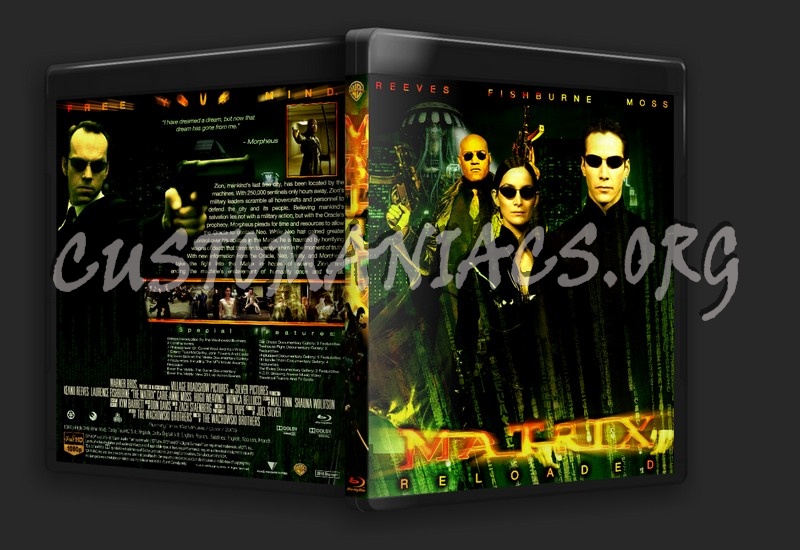 Matrix Trilogy blu-ray cover