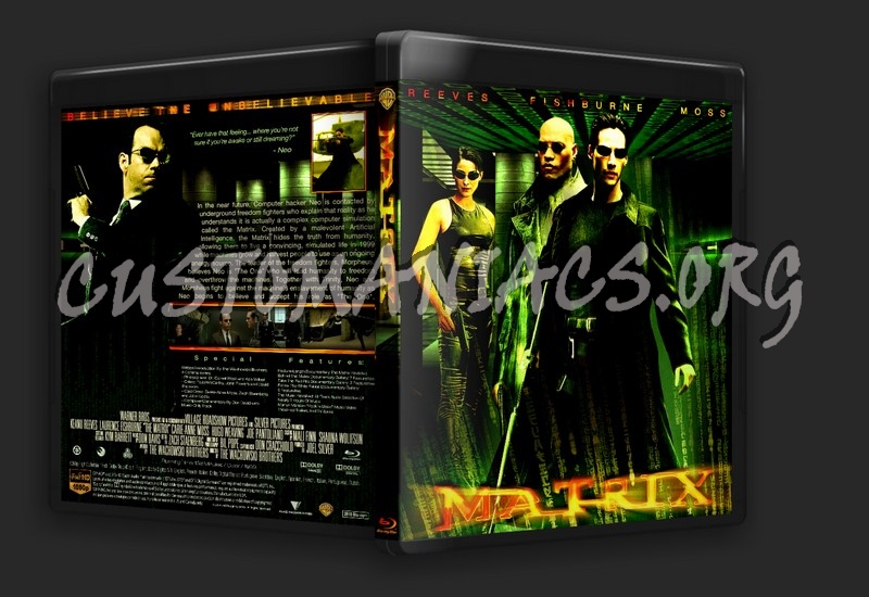 Matrix Trilogy blu-ray cover