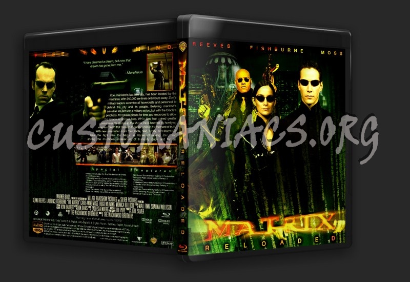 Matrix Trilogy blu-ray cover