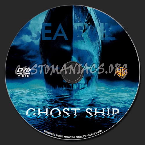 Ghost Ship dvd label