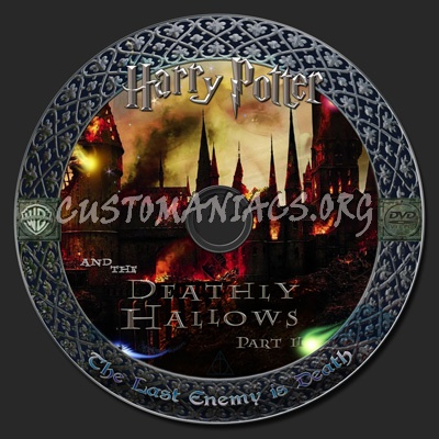 Harry Potter and the Deathly Hallows Part 2 dvd label