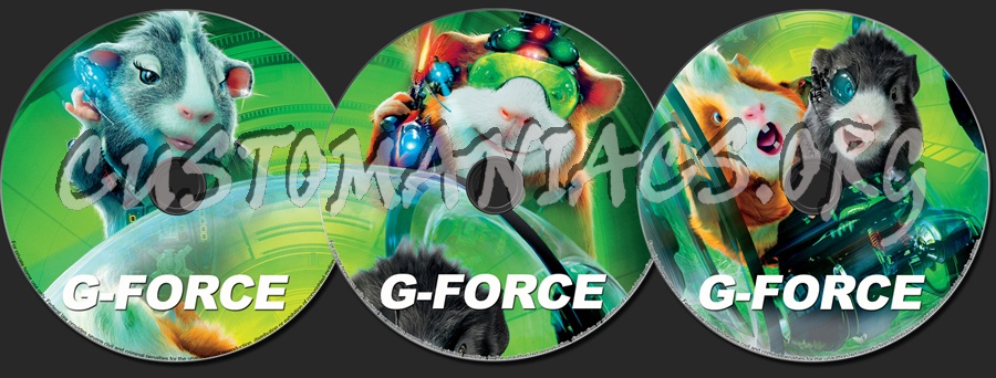 G-Force dvd label