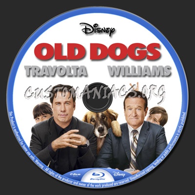 Old Dogs blu-ray label