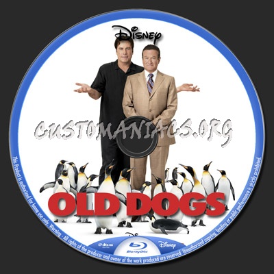 Old Dogs blu-ray label